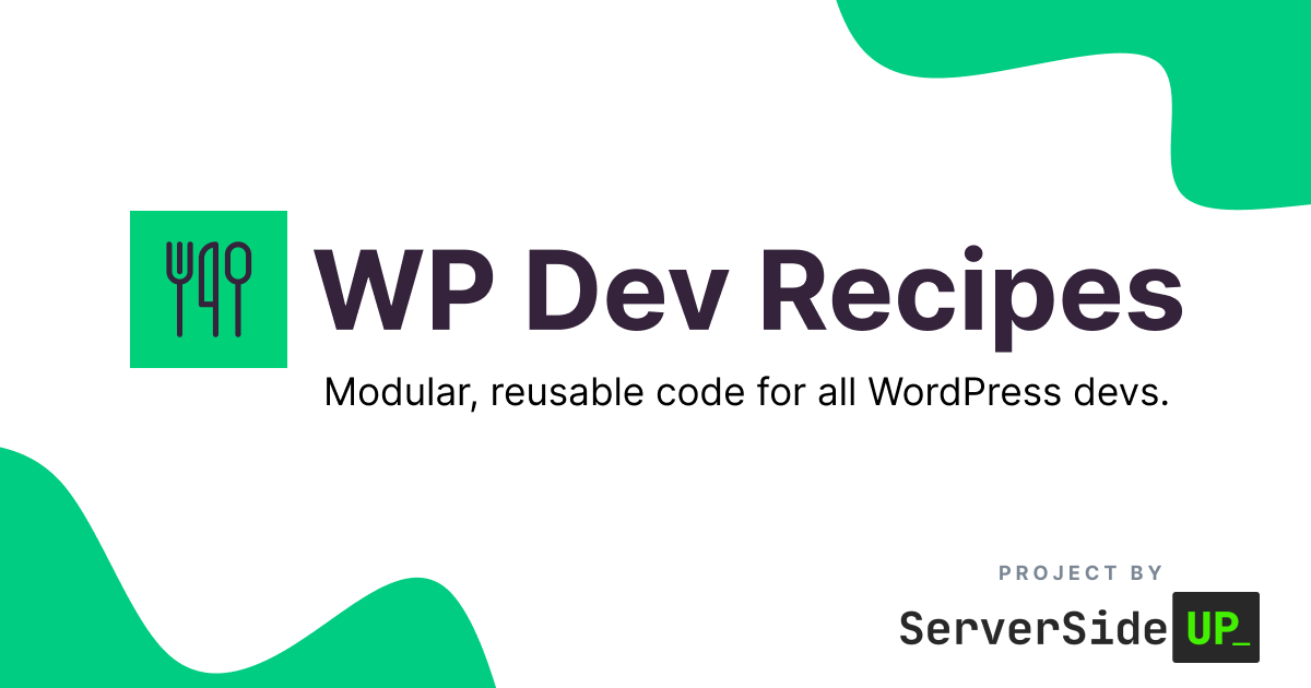 WP Dev Recipes Logo